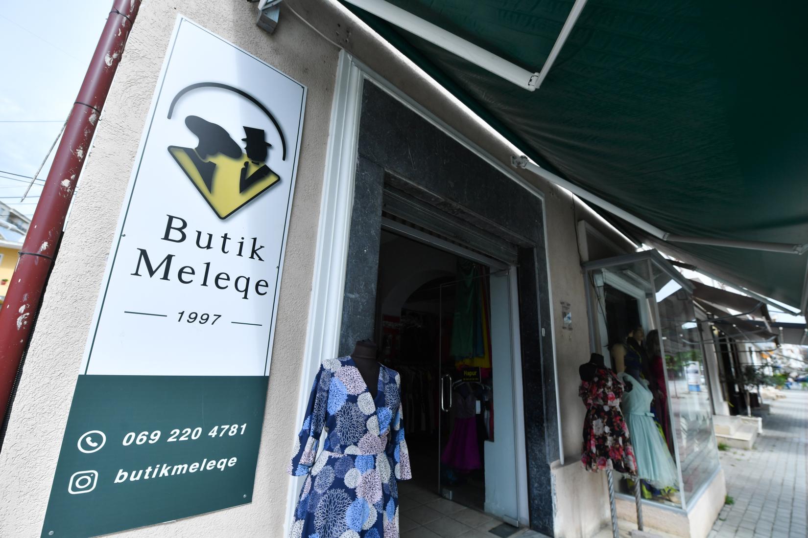 Meleqe's clothing boutique now has a new attractive brand image.