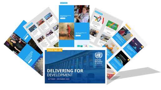 Delivering For Development UN Albania Issue 33